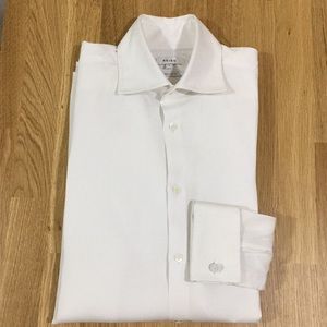 REISS Men’s Double Cuff Shirt